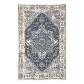 Amelia - Paillasson - bleu - chenille polyester - 50x80 cm